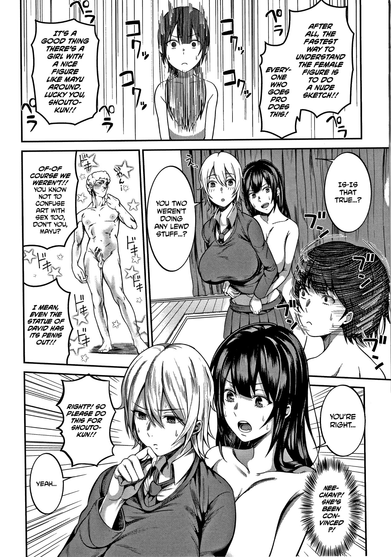 Hentai Manga Comic-Lewd Sketch-Read-23